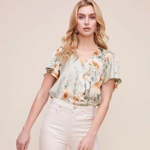 NWT ASTR crop blouse